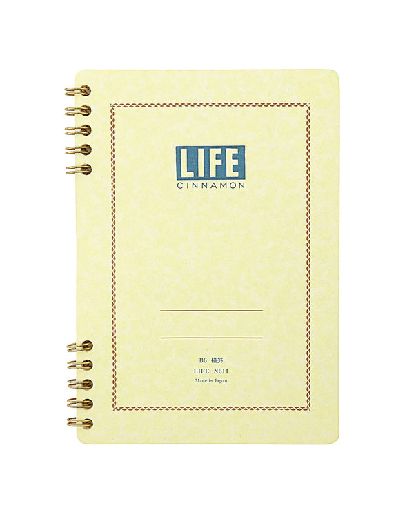 Life Cinnamon Notebook-Lined BLUE