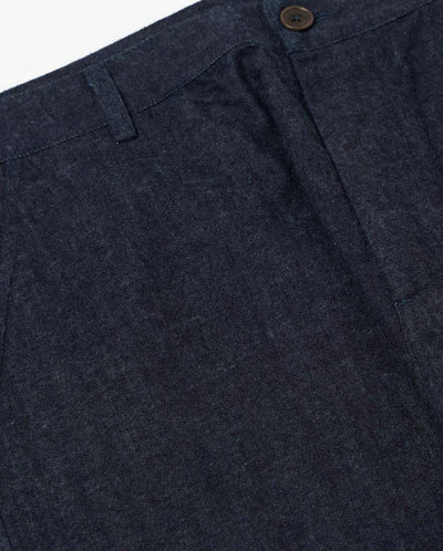 Military Chino - Brushed Indigo Denim