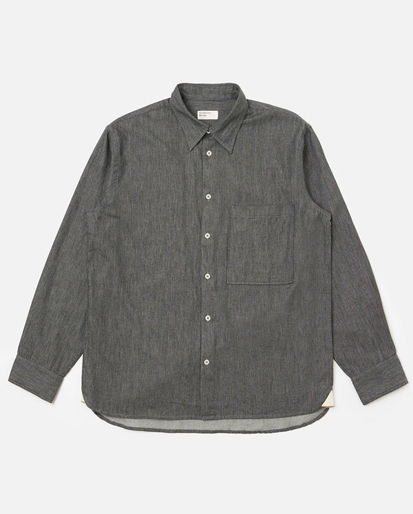 Square Pocket Shirt - Charcoal