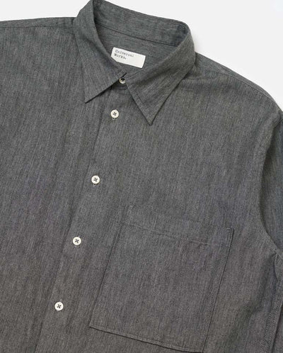 Square Pocket Shirt - Charcoal