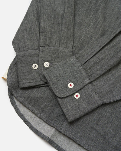 Square Pocket Shirt - Charcoal
