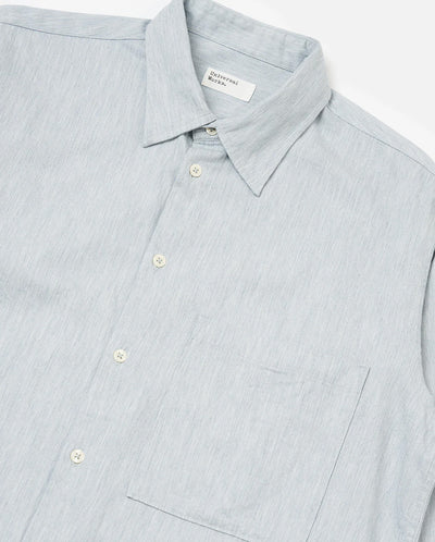 Square Pocket Shirt - Blue