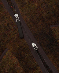 ZIP LINER JACKET - BROWN