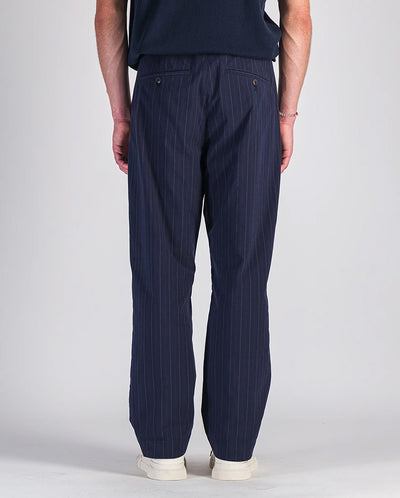 Donati pants - navy stripes