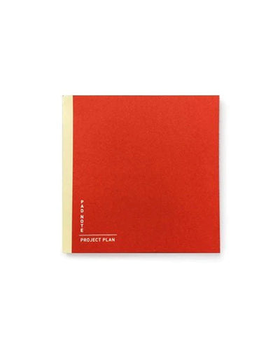 Schedule Notebook - Red