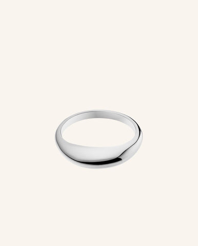 Enamel Stone Ring Fuchsia