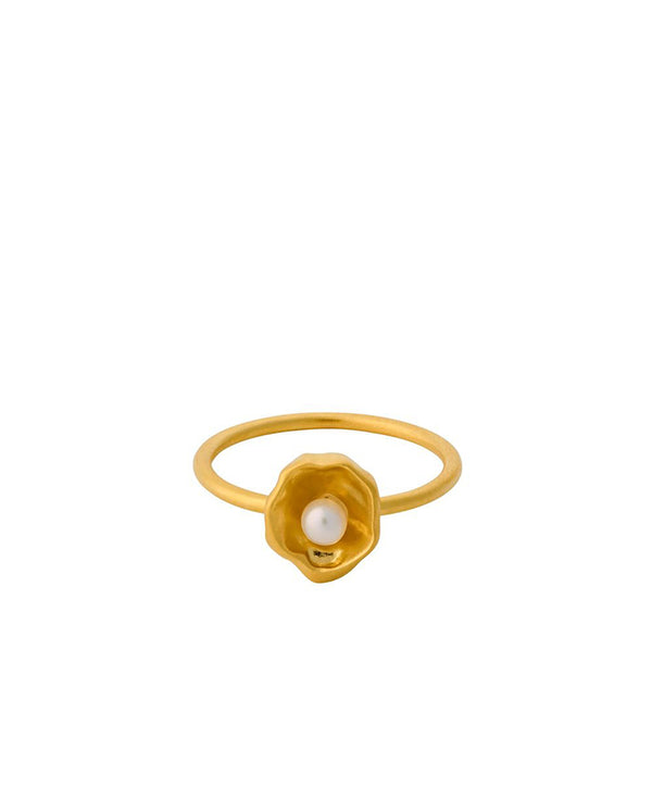 Hidden Pearl Ring GOLD