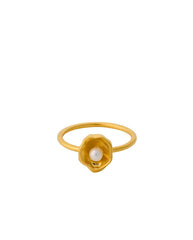 Hidden Pearl Ring GOLD