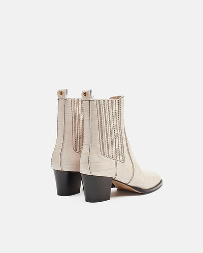Jenny Boot Cream white