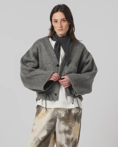 Reactor Fleece Jacket - Asphalt