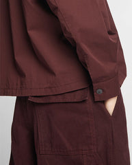 British Twill Worker Pant Wine
