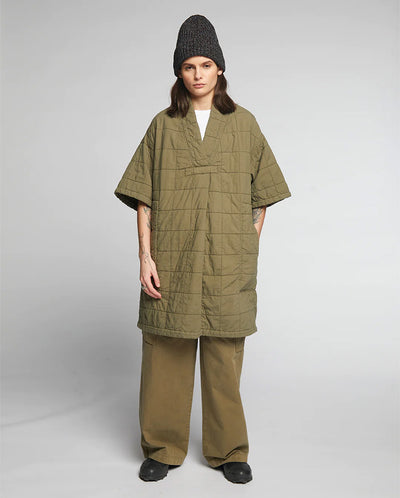 Boxy Toku Dress DUSTY GREEN