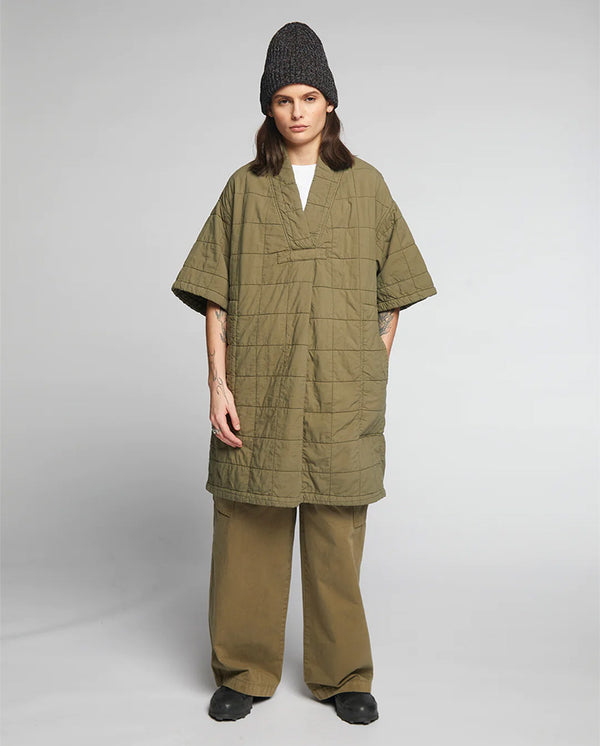 Boxy Toku Dress DUSTY GREEN