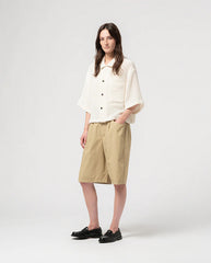 Sumatra Trellis Shirt - Ecru