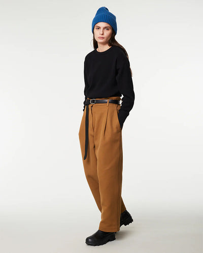 Thermal Waffle Tee BLACK