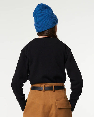 Thermal Waffle Tee BLACK