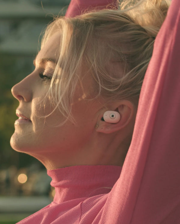 aBean Headphones Dusty Pink