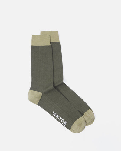 Merino Classic Sock OLIVE