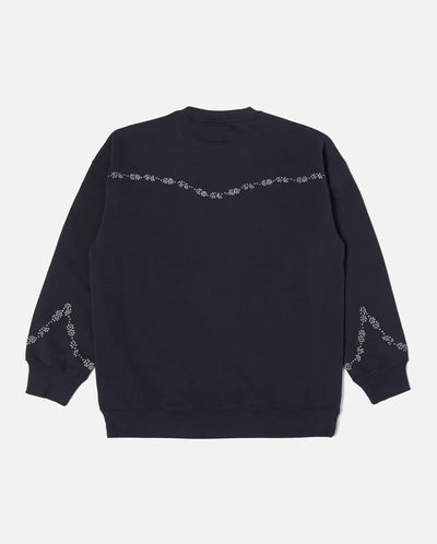 Oversized Sweatshirt Brushed Navy
