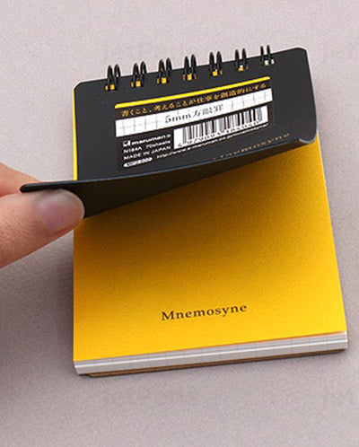 Mnemosyne Inspiration Note Pad A7 BLACK