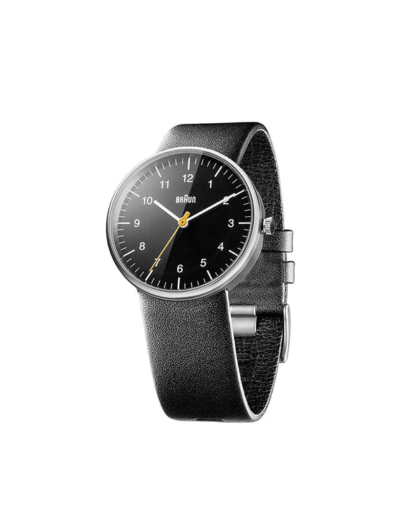 Braun Watch Black Dial Black Strap