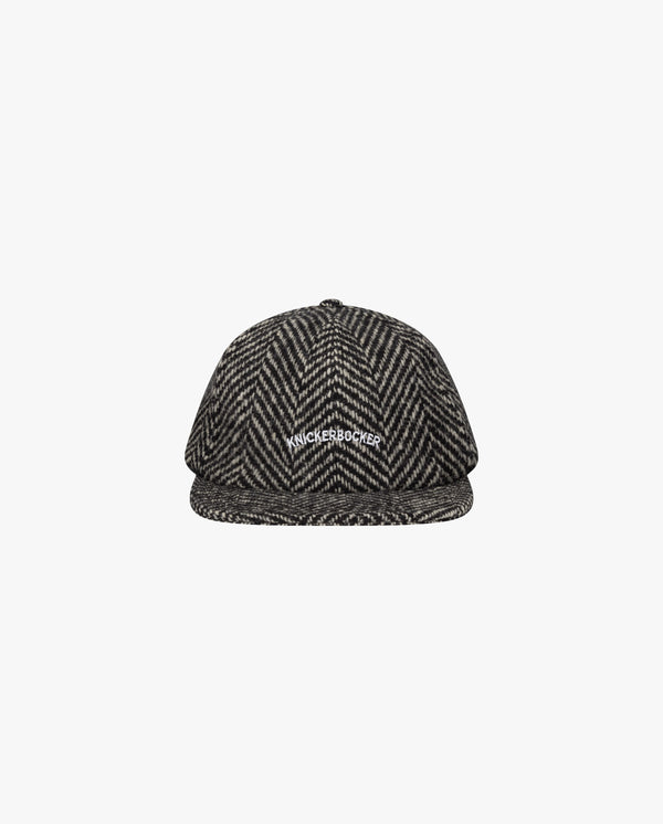 Wool Logo Ball Cap Herringbone