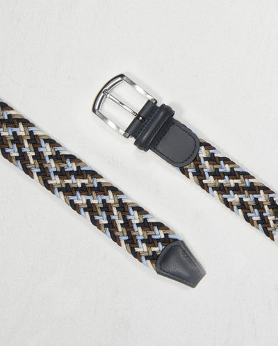 Woven Belt Multi Green blue