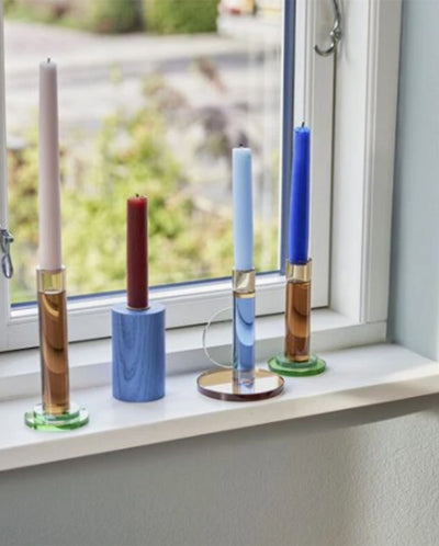 Set of 4 Crayon Candlesticks