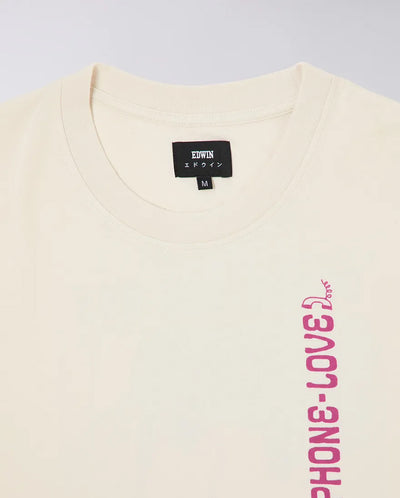 Phone Love Tee Whisper White