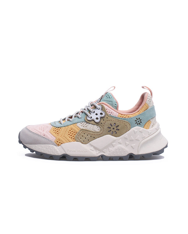 Kotetsu Woman Emboidery Mesh Taupe Pink
