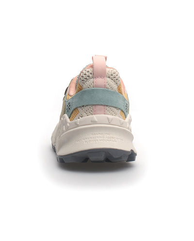 Kotetsu Woman Emboidery Mesh Taupe Pink