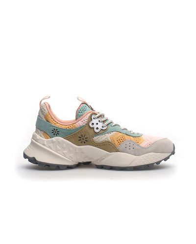 Kotetsu Woman Emboidery Mesh Taupe Pink