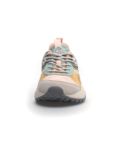 Kotetsu Woman Emboidery Mesh Taupe Pink
