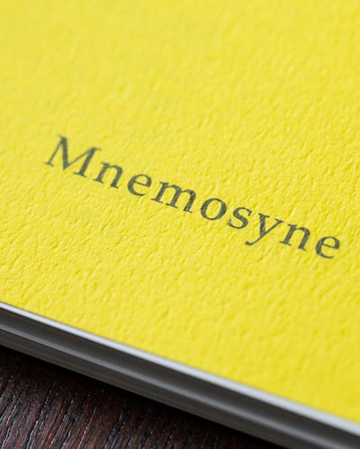 Mnemosyne Inspiration Note Pad A5 BLACK