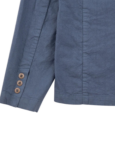 Linen Blazer Woad