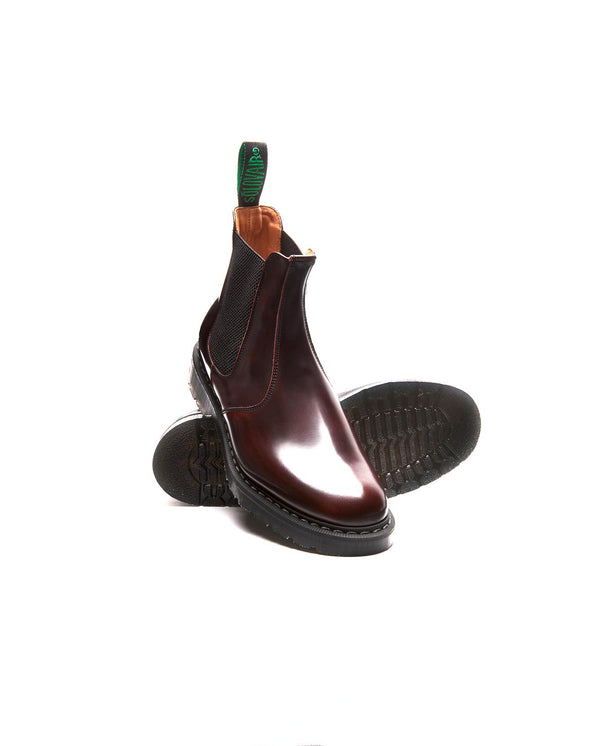 Dealer Chelsea Boot Burgundy Rub Off