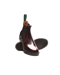 Dealer Chelsea Boot Burgundy Rub Off