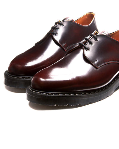 3 Eye Gibson Shoe Burgundy Rub Off