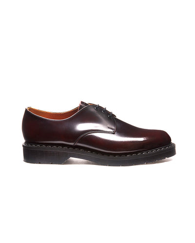 3 Eye Gibson Shoe Burgundy Rub Off