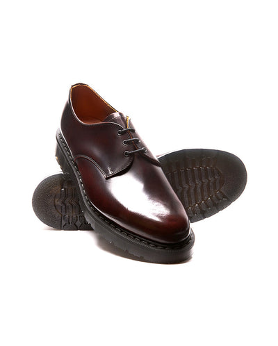 3 Eye Gibson Shoe Burgundy Rub Off