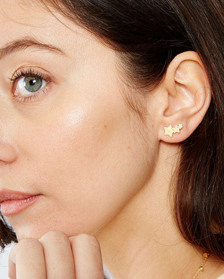 Shooting star hotsell stud earrings
