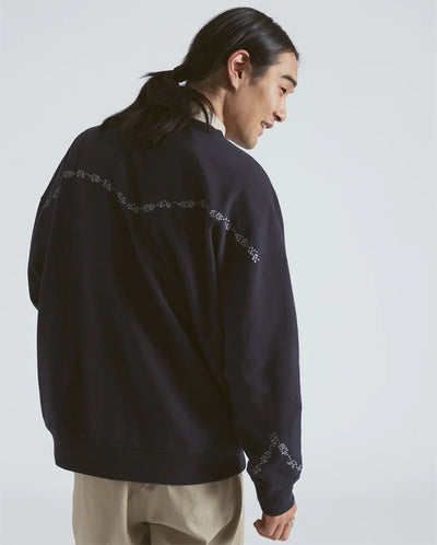 Oversized Sweatshirt Brushed Navy