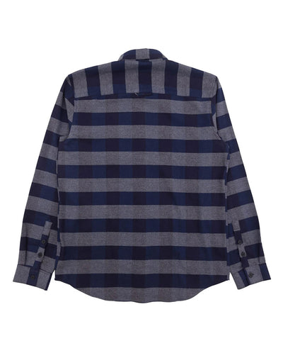 Relaxed Fit Shirt Ink Flannel Check