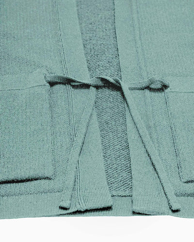 Open Cardigan Teal