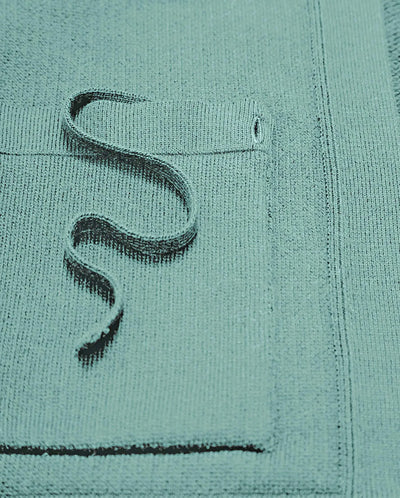 Open Cardigan Teal