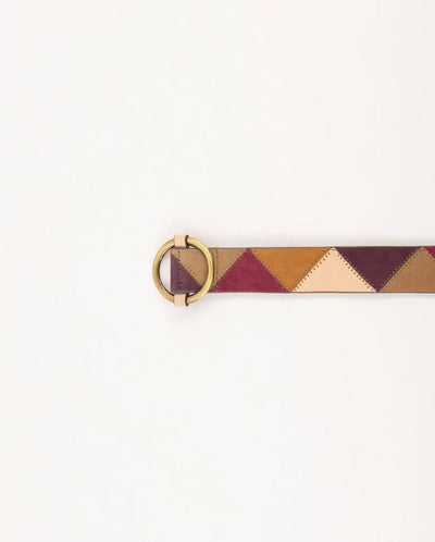 Anota Patchwork belt Sweet leathers