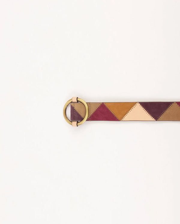 Anota Patchwork belt Sweet leathers