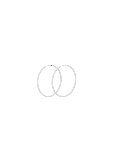 Bo Stone drop Rubis hoops GOLD