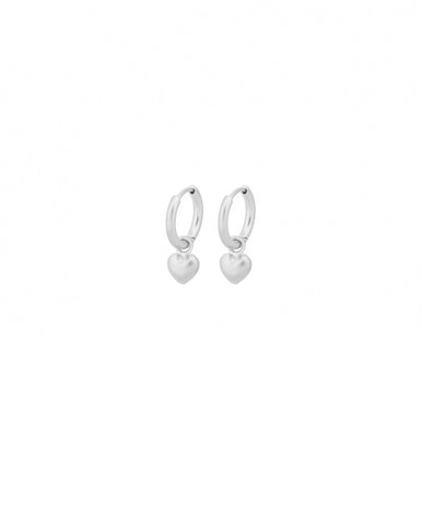 Bo Stone drop Rubis hoops GOLD