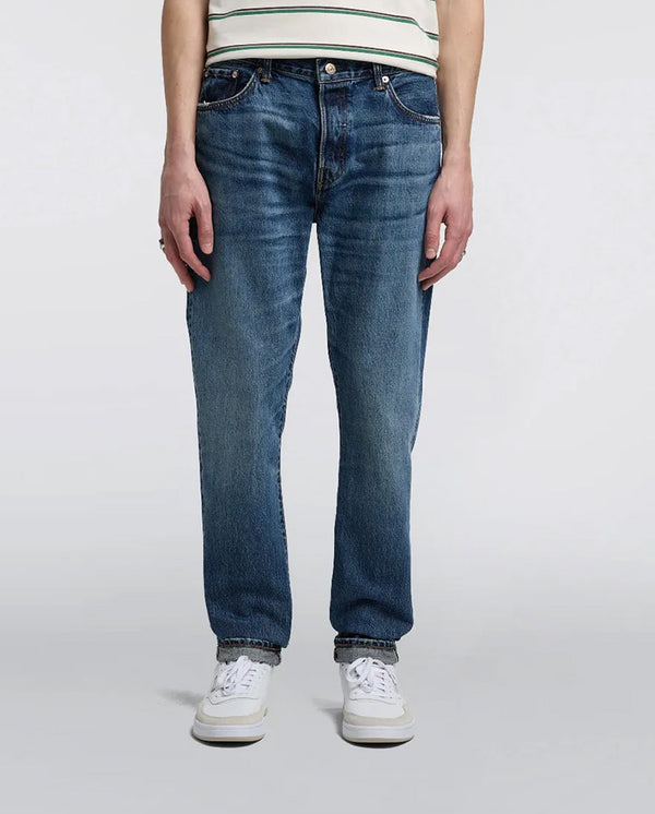 Kaihara Slim Tapered Blue - Mid Dark